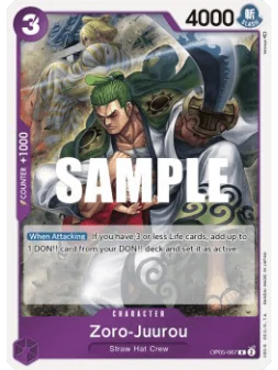 Compra Zoro-Juurou (OP05-067) (V.1) de Bandai al mejor precio (0,45 €)