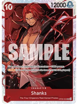 Compra Shanks (OP09-004) (V.1) de Bandai al mejor precio (1,00 €)