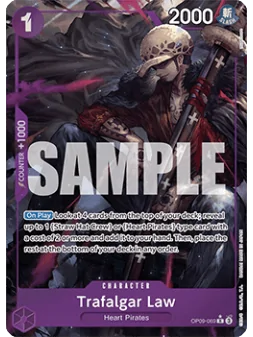 Compra Trafalgar Law (OP09-069) (V.2) de Bandai al mejor precio (15,00