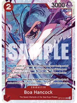 Compra Boa Hancock (OP12-014) (V.1) de Bandai al mejor precio (1,20 €)