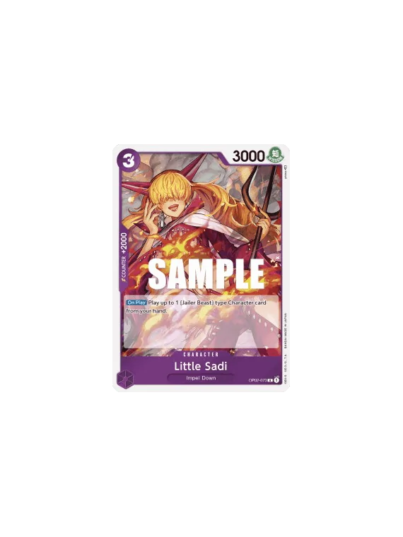 Compra Little Sadi (OP02-073) (V.1) de Bandai al mejor precio (0,35 €)