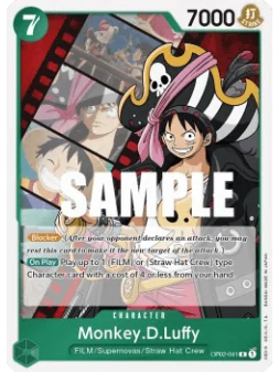 Compra Monkey.D.Luffy (OP02-041) (V.1) de Bandai al mejor precio (0,35