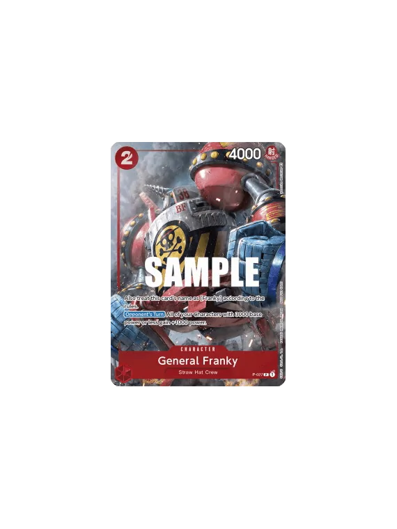 Compra General Franky (P-027) de Bandai al mejor precio (8,00 €)