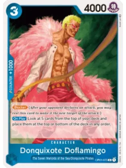 Compra Donquixote Doflamingo (OP01-073) (V.1) de Bandai al mejor preci