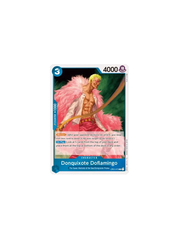 Compra Donquixote Doflamingo (OP01-073) (V.1) de Bandai al mejor preci