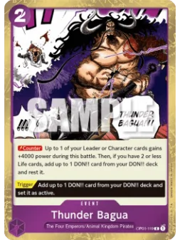 Compra Thunder Bagua (OP01-119) de Bandai al mejor precio (2,00 €)