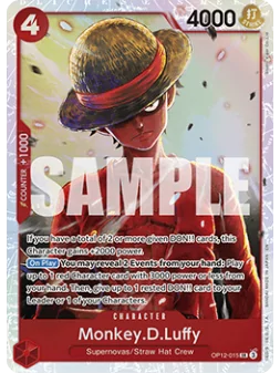 Compra Monkey.D.Luffy (OP12-015) (V.1) de Bandai al mejor precio (1,50