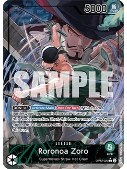 Compra Roronoa Zoro (OP12-020) (V.2) de Bandai al mejor precio (50,00 