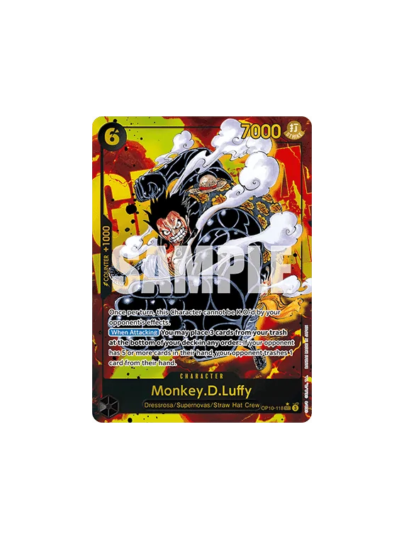 Compra Monkey.D.Luffy (OP10-118) (V.2) de Bandai al mejor precio (45,0