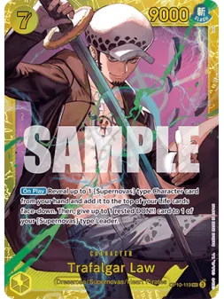 Compra Trafalgar Law (OP10-119) (V.1) de Bandai al mejor precio (4,00 