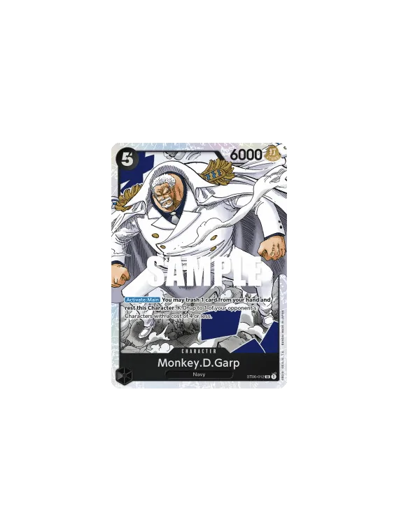 Compra Monkey.D.Garp (ST06-012) de Bandai al mejor precio (1,50 €)