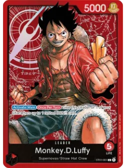 Compra Monkey.D.Luffy (ST01-001) (V.1) de Bandai al mejor precio (7,50