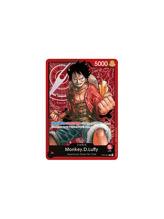 Compra Monkey.D.Luffy (ST01-001) (V.1) de Bandai al mejor precio (7,50