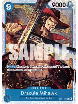 Compra Dracule Mihawk (OP01-070) (V.1) de Bandai al mejor precio (1,00