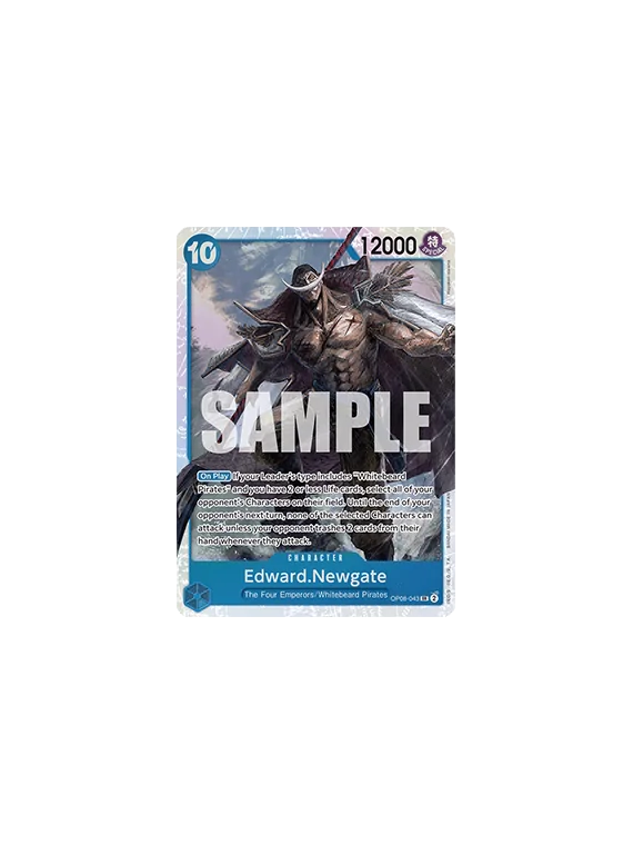 Compra Edward.Newgate (OP08-043) (V.1) de Bandai al mejor precio (0,50