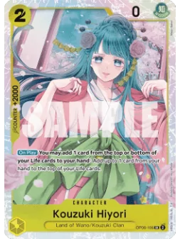 Compra Kouzuki Hiyori (OP06-106) (V.1) de Bandai al mejor precio (6,99
