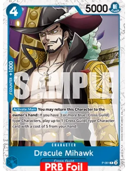 Compra Dracule Mihawk (P-081) (V.2) de Bandai al mejor precio (0,35 €)