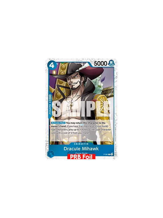 Compra Dracule Mihawk (P-081) (V.2) de Bandai al mejor precio (0,35 €)