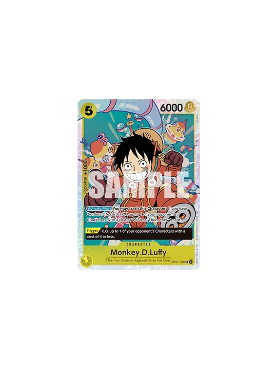 Compra Monkey.D.Luffy (OP07-109) de Bandai al mejor precio (0,20 €)
