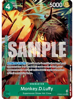 Compra Monkey.D.Luffy (PRB02-005) (V.2) de Bandai al mejor precio (10,