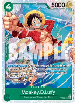 Compra Monkey.D.Luffy (PRB02-005) (V.1) de Bandai al mejor precio (1,0