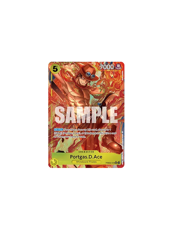 Compra Portgas.D.Ace (PRB02-018) (V.2) de Bandai al mejor precio (7,50