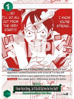 Compra I Know You're Strong... So I'll Go All Out from the Very Start!