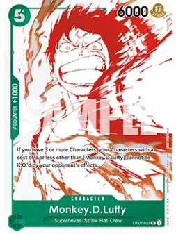 Compra Monkey.D.Luffy (OP07-033) (V.1) de  al mejor precio (0,49 €)