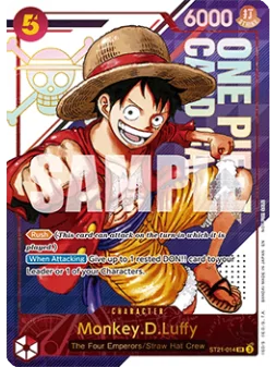 Compra Monkey.D.Luffy (ST21-014) (V.1) de  al mejor precio (1.500,00 €