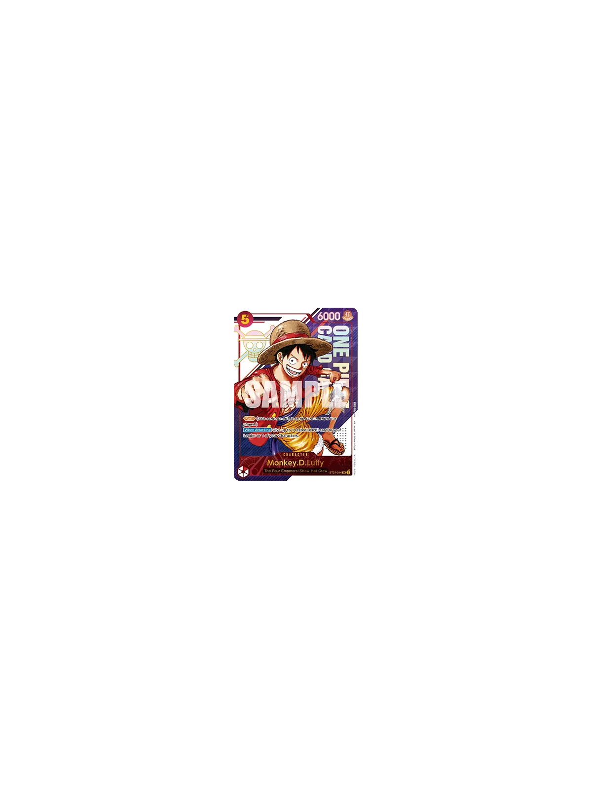 Compra Monkey.D.Luffy (ST21-014) (V.1) de  al mejor precio (1.500,00 €