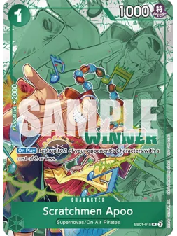 Compra Scratchmen Apoo (EB01-015) (V.2) de  al mejor precio (4,60 €)