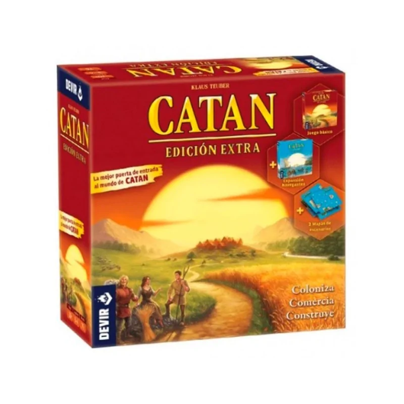 Comprar Catan: Edición Extra barato al mejor precio 63,00 € de Devir