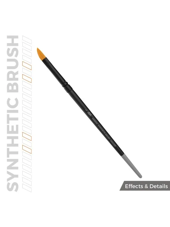 Compra AK Synthetic Brush: Dagger L (AKB012) de AK Interactive al mejo