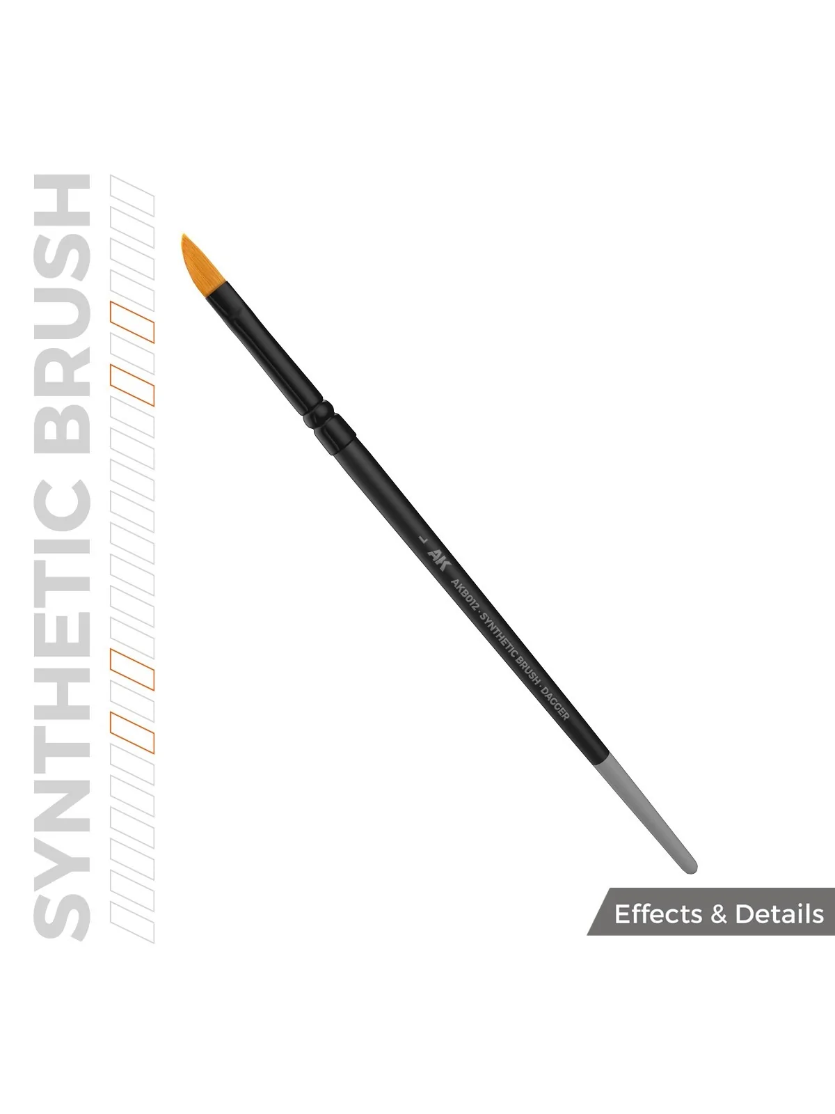 Compra AK Synthetic Brush: Dagger L (AKB012) de AK Interactive al mejo