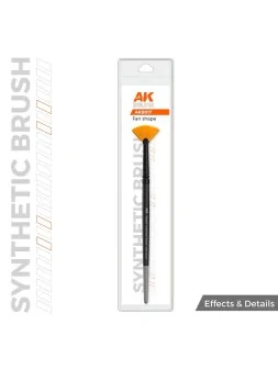 Compra AK Synthetic Brush: Fan Shape (AKB017) de AK Interactive al mej