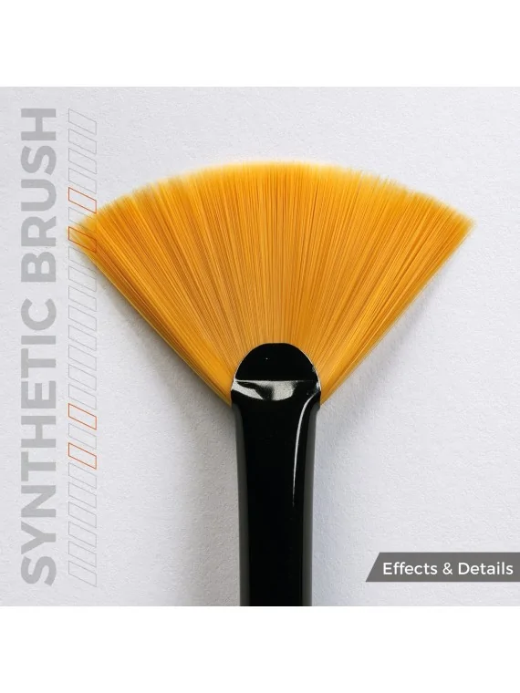 Compra AK Synthetic Brush: Fan Shape (AKB017) de AK Interactive al mej