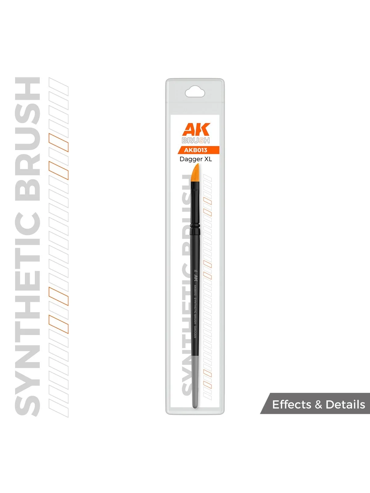 Compra AK Synthetic Brush: Dagger XL (AKB013) de AK Interactive al mej
