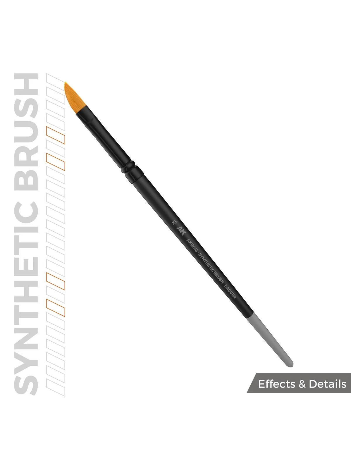 Compra AK Synthetic Brush: Dagger XL (AKB013) de AK Interactive al mej
