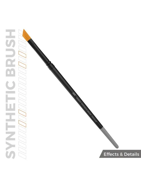 Compra AK Synthetic Brush: Angular (AKB010) de AK Interactive al mejor
