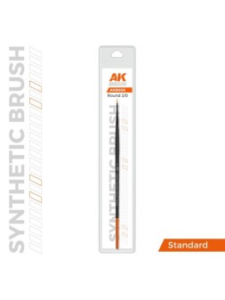 AK Synthetic Brush: Round 0 (AKB007) - AK Interactive
