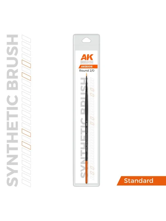 Compra AK Synthetic Brush: Round 2/0 (AKB006) de AK Interactive al mej