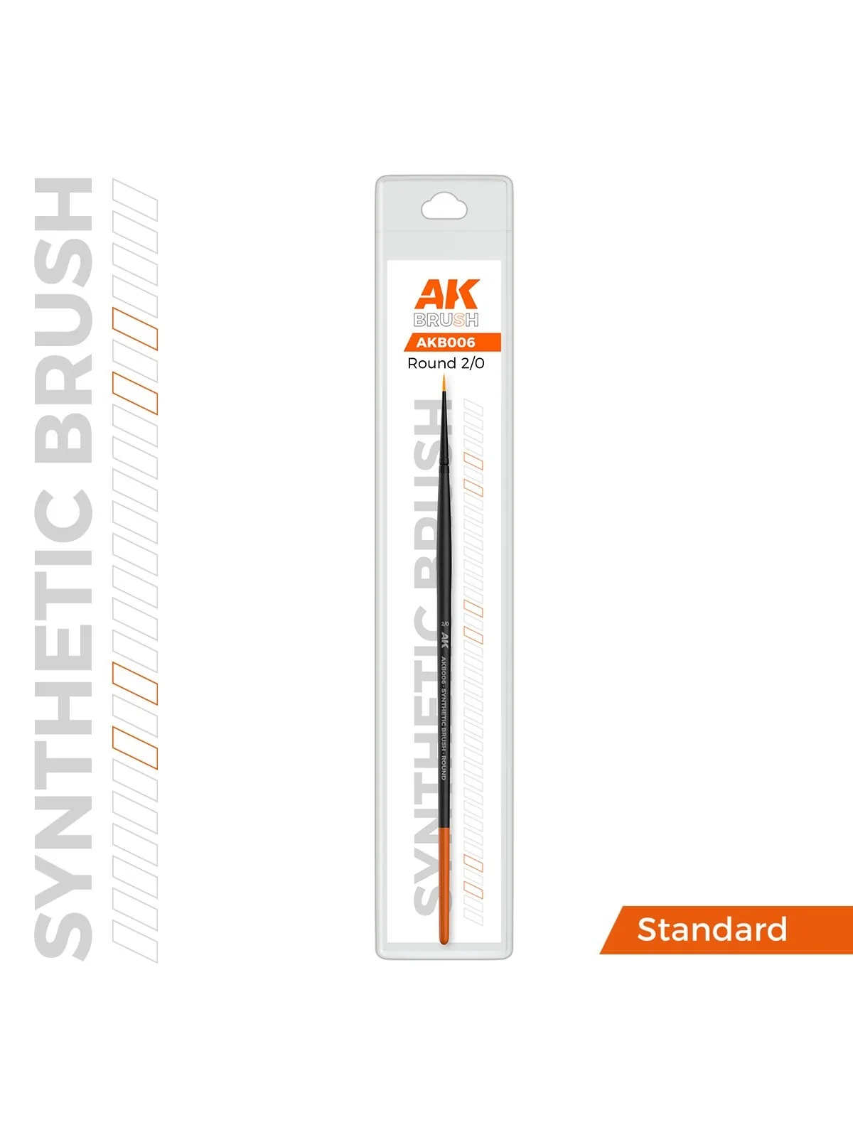 Compra AK Synthetic Brush: Round 2/0 (AKB006) de AK Interactive al mej