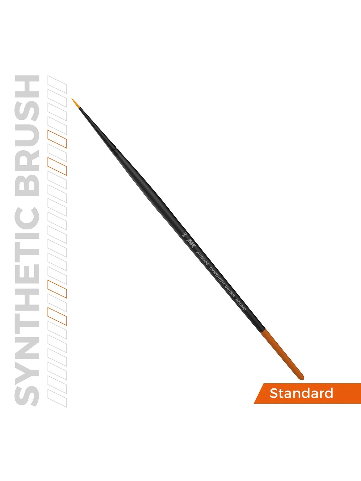 Compra AK Synthetic Brush: Round 2/0 (AKB006) de AK Interactive al mej