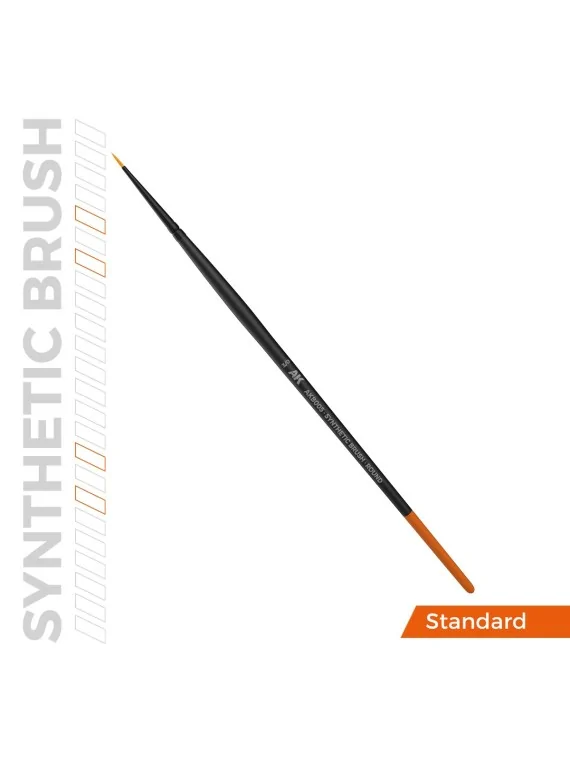 Compra AK Synthetic Brush: Round 3/0 (AKB005) de AK Interactive al mej