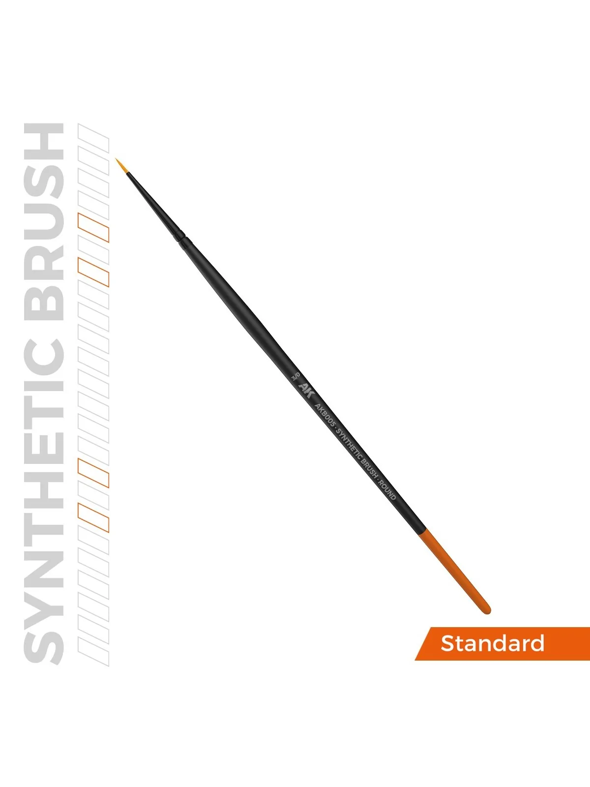 Compra AK Synthetic Brush: Round 3/0 (AKB005) de AK Interactive al mej