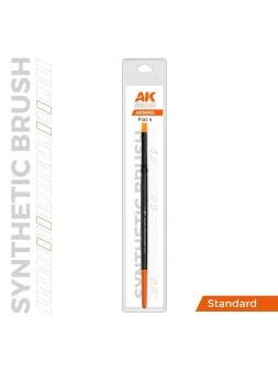 Compra AK Synthetic Brush: Flat 4 (AKB003) de AK Interactive al mejor 
