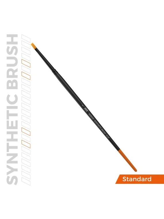 Compra AK Synthetic Brush: Flat 1 (AKB001) de AK Interactive al mejor 