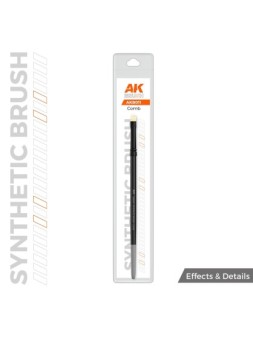 AK Synthetic Brush: Round 2 (AKB009) - AK Interactive