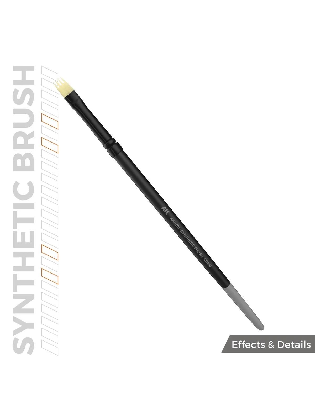 Compra AK Synthetic Brush: Comb (AKB011) de AK Interactive al mejor pr