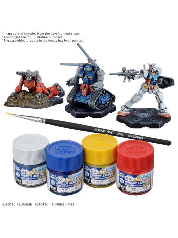 Gundam Assemble: Paint Pack 01 (PA01) – Inglés